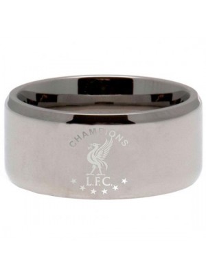 Liverpool FC Champions Of Europe Band Ring Large