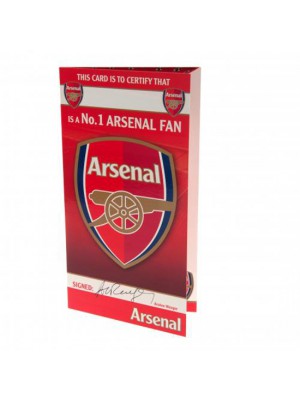 Arsenal Fc Birthday Card No 1 Fan