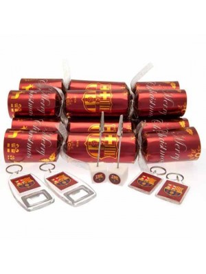 FC Barcelona Christmas Crackers