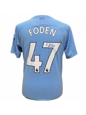 Manchester City FC Foden Signed Shirt