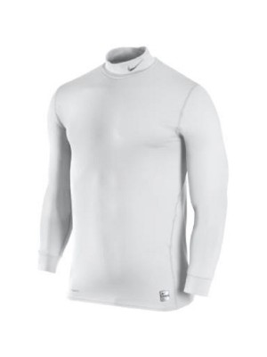 pro combat therma mock top - white