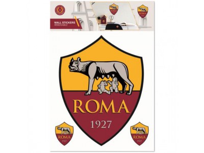 AS Roma Wall Sticker A4