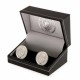 Manchester City FC Silver Plated Cufflinks CR